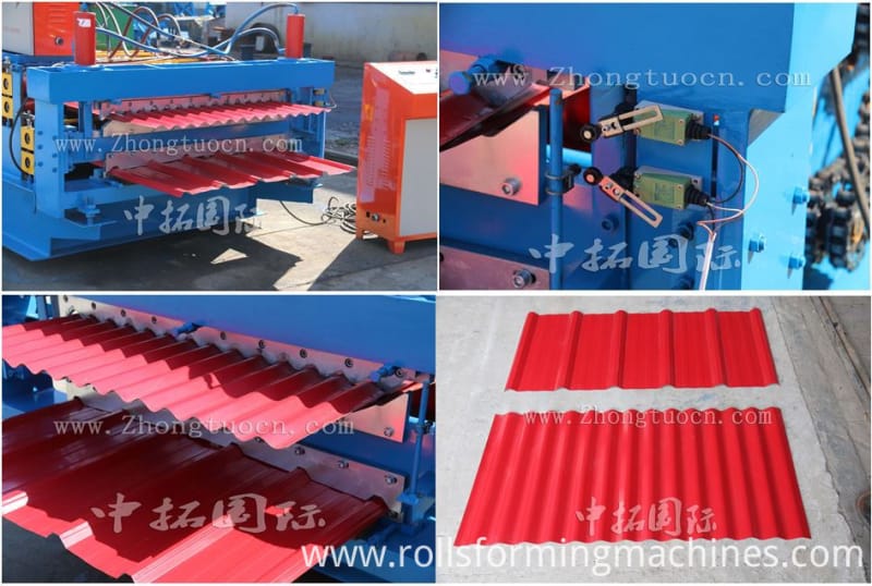 Double Layer Wall Panel Metal Roof Sheet Roll Forming Machine
